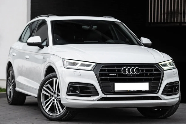 Audi Q5 cena 119500 przebieg: 190000, rok produkcji 2018 z Chełmża małe 704